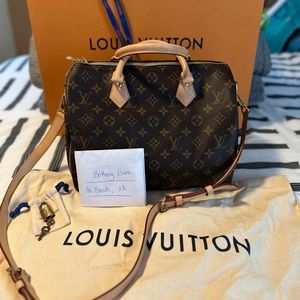 Louis Vuitton Speedy 30 Bandouliere